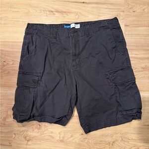 Old Navy Men's Dark Gray Cargo Shorts 50